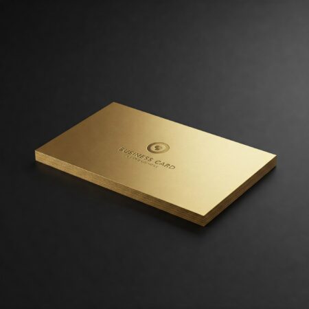 Metallic Business Cards